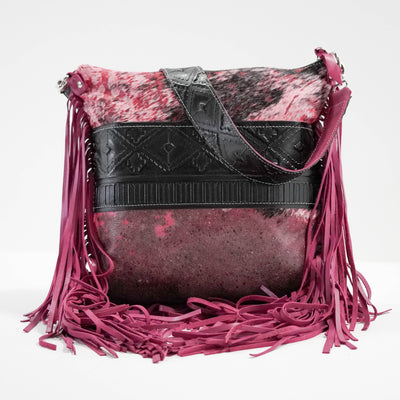 Wynonna - Pink Acid w/ Onyx Navjo-Wynonna-Western-Cowhide-Bags-Handmade-Products-Gifts-Dancing Cactus Designs