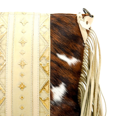 Wynonna - Tricolor w/ Golden Hills Navajo-Wynonna-Western-Cowhide-Bags-Handmade-Products-Gifts-Dancing Cactus Designs