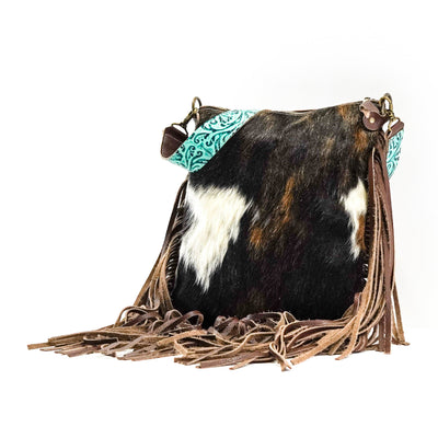 Wynonna - Tricolor w/ No Embossed-Wynonna-Western-Cowhide-Bags-Handmade-Products-Gifts-Dancing Cactus Designs