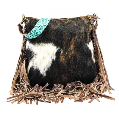 Wynonna - Tricolor w/ No Embossed-Wynonna-Western-Cowhide-Bags-Handmade-Products-Gifts-Dancing Cactus Designs