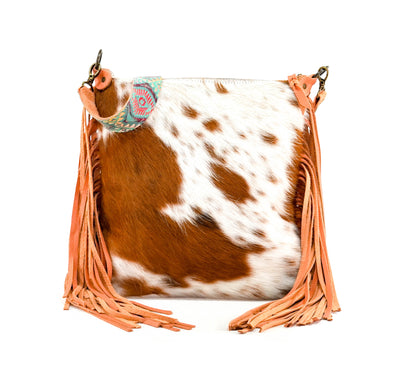 Wynonna - Tricolor w/ No Embossed-Wynonna-Western-Cowhide-Bags-Handmade-Products-Gifts-Dancing Cactus Designs
