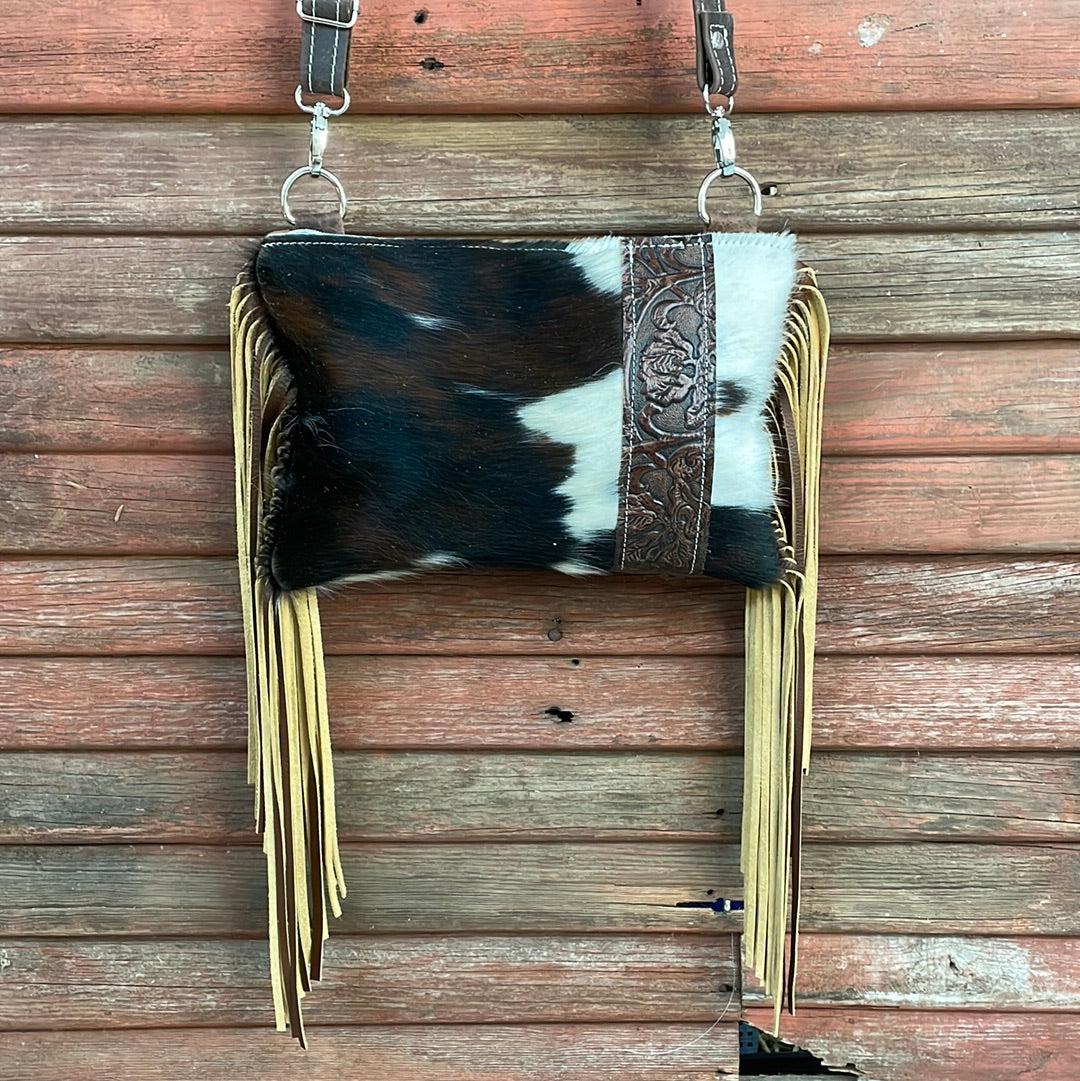 003 Patsy - Tricolor w/ Cowboy Tool-Patsy-Western-Cowhide-Bags-Handmade-Products-Gifts-Dancing Cactus Designs