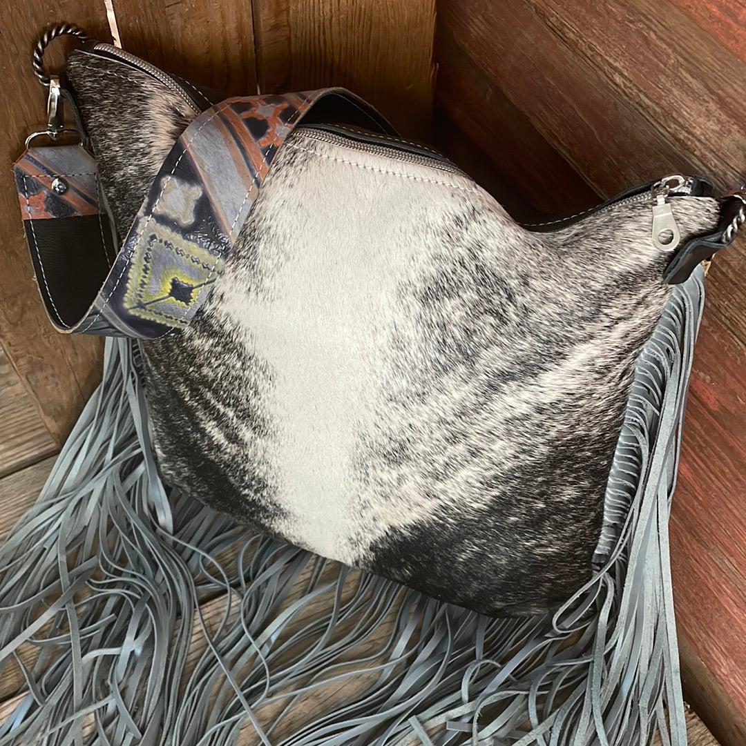 003 Wynonna - Grey Brindle w/ Blank Slate-Wynonna-Western-Cowhide-Bags-Handmade-Products-Gifts-Dancing Cactus Designs