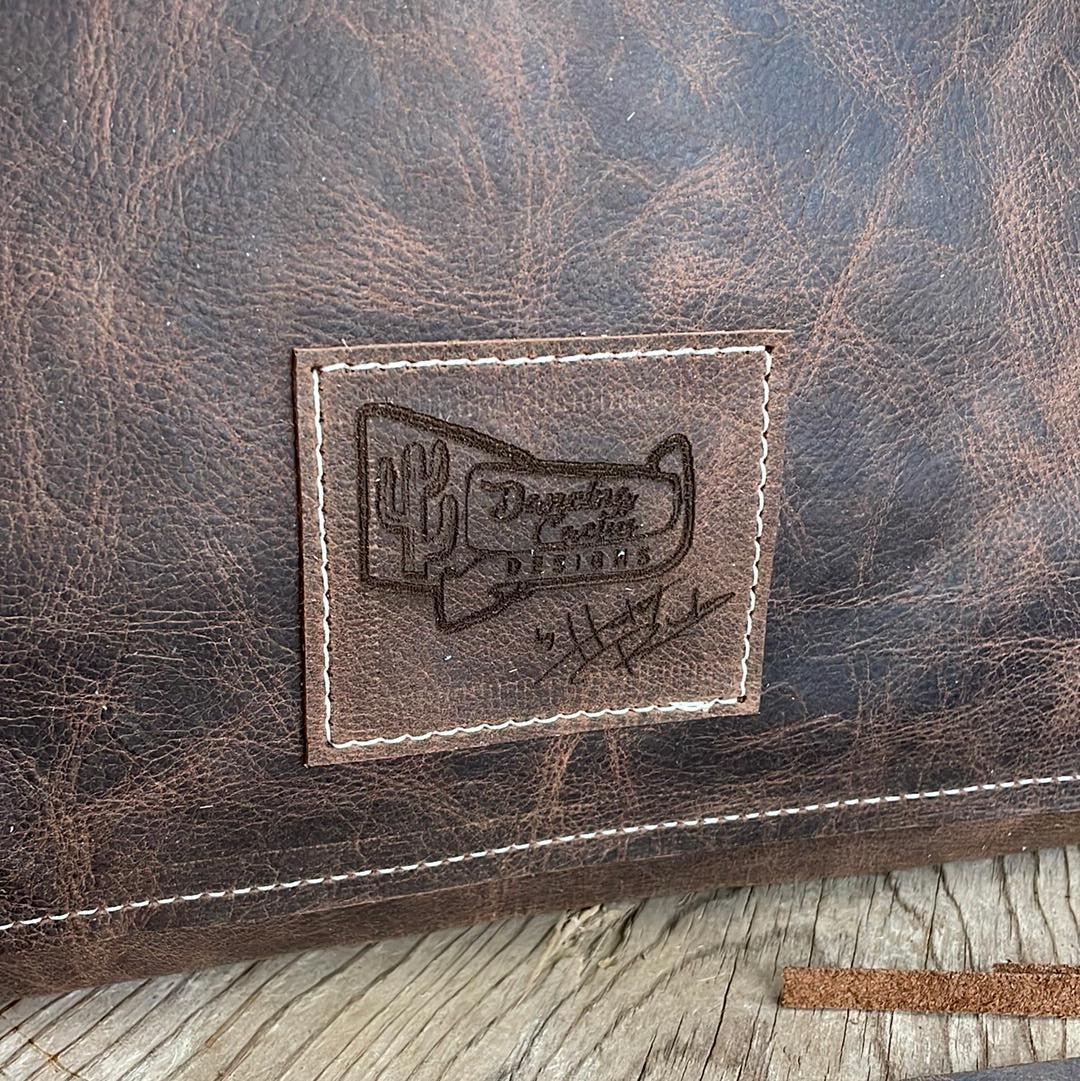 004 June - Longhorn w/ Burnt Brands-June-Western-Cowhide-Bags-Handmade-Products-Gifts-Dancing Cactus Designs