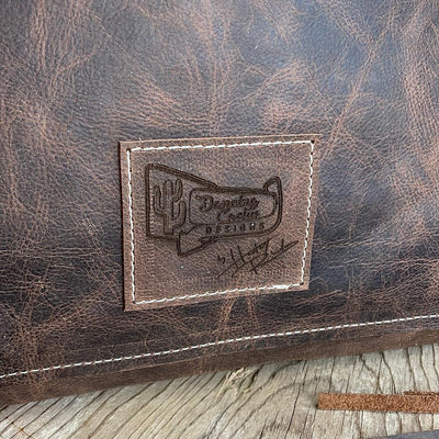 004 June - Longhorn w/ Burnt Brands-June-Western-Cowhide-Bags-Handmade-Products-Gifts-Dancing Cactus Designs