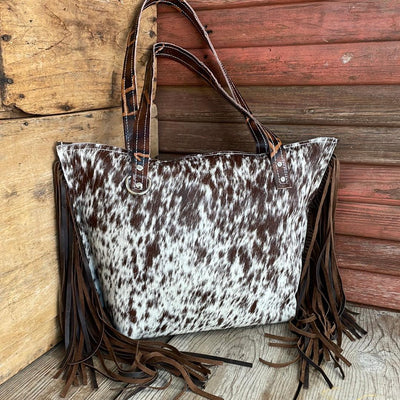 004 June - Longhorn w/ Burnt Brands-June-Western-Cowhide-Bags-Handmade-Products-Gifts-Dancing Cactus Designs