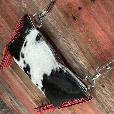 004 Patsy - Black & White w/ Blank Slate-Patsy-Western-Cowhide-Bags-Handmade-Products-Gifts-Dancing Cactus Designs