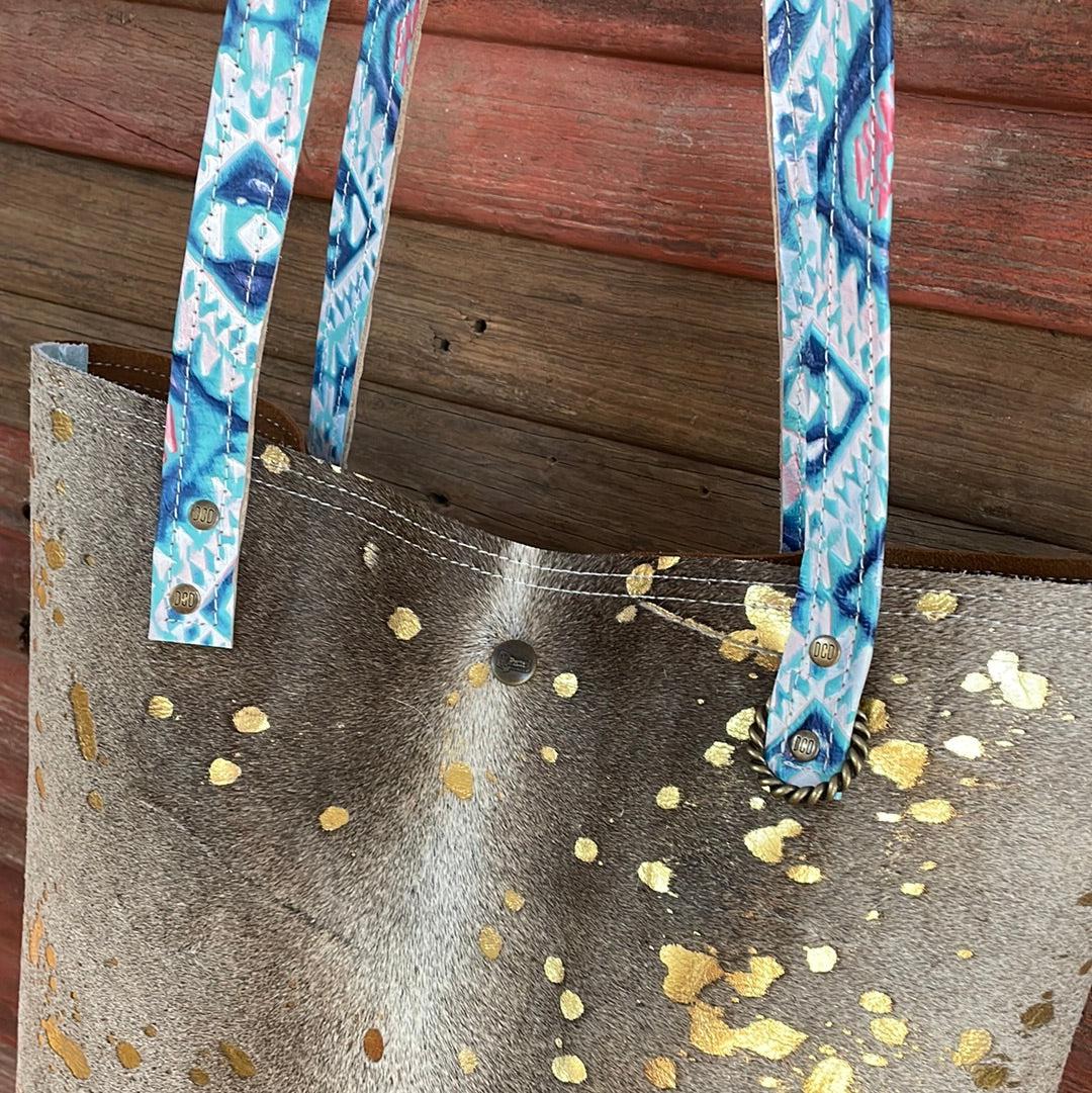 004 Trisha - Gold Acid w/ Blank Slate-Trisha-Western-Cowhide-Bags-Handmade-Products-Gifts-Dancing Cactus Designs