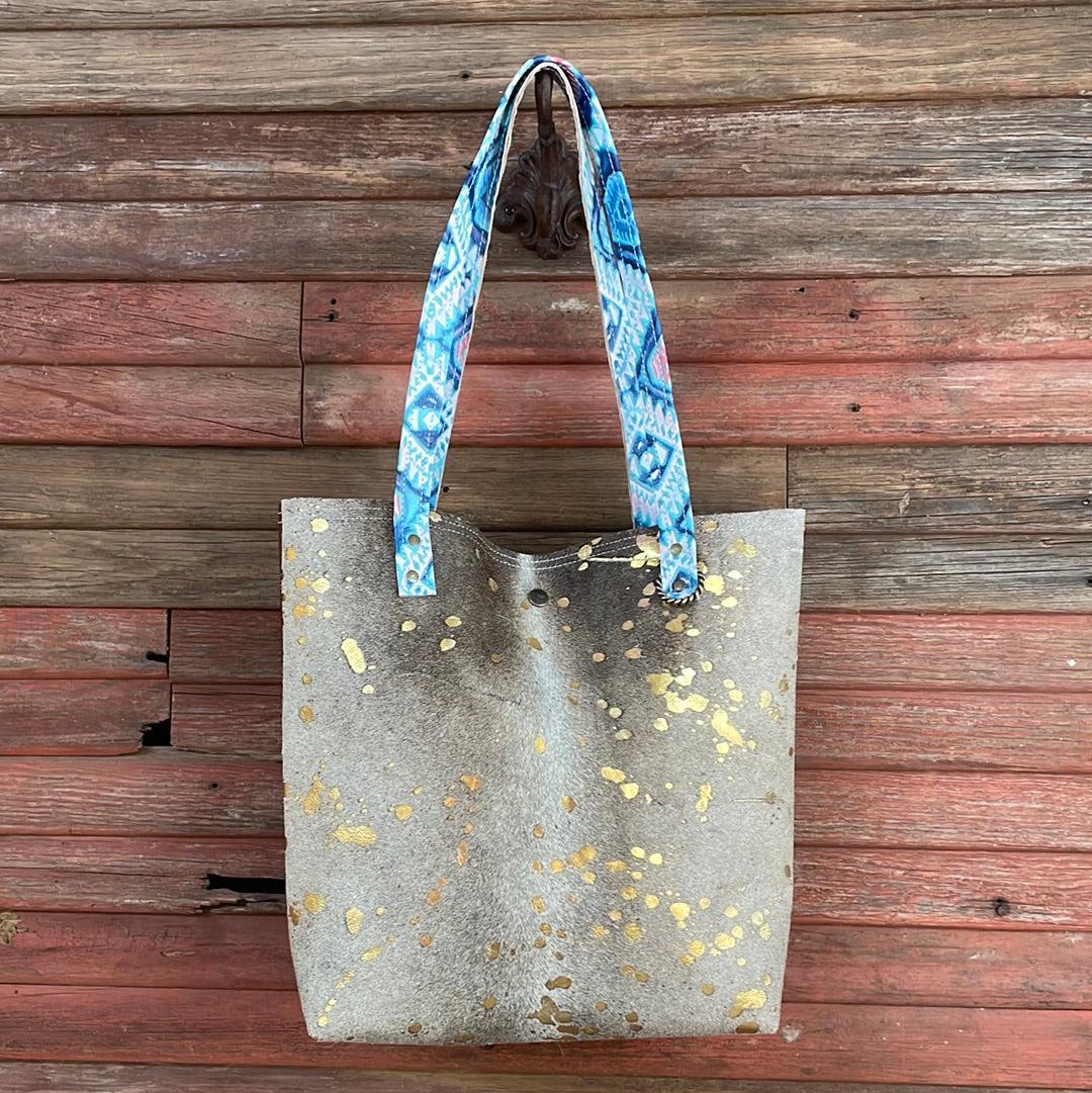 004 Trisha - Gold Acid w/ Blank Slate-Trisha-Western-Cowhide-Bags-Handmade-Products-Gifts-Dancing Cactus Designs