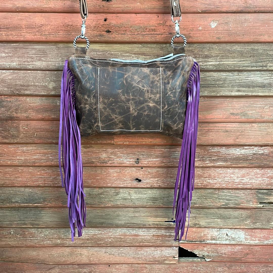 006 Patsy - Brindle w/ Blank Slate-Patsy-Western-Cowhide-Bags-Handmade-Products-Gifts-Dancing Cactus Designs