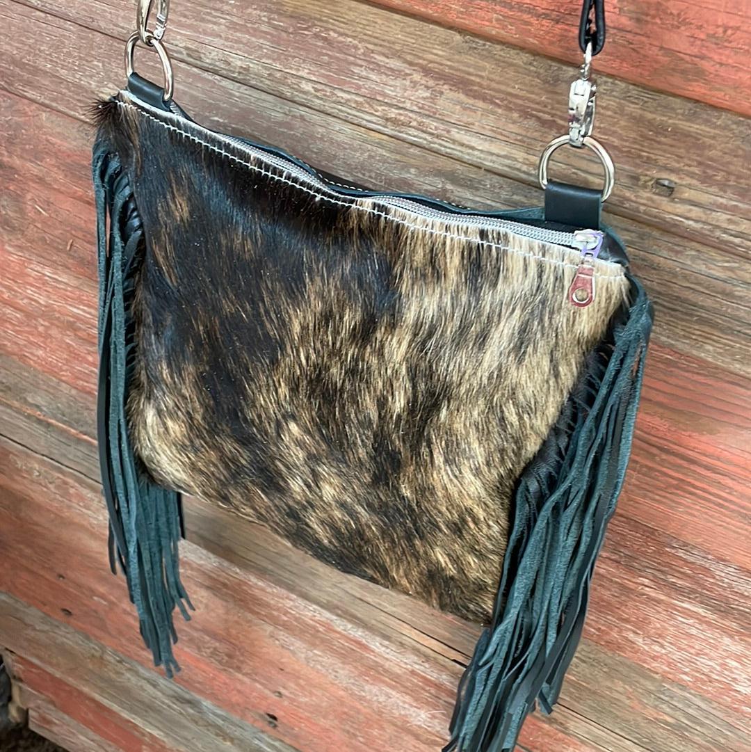 006 Shania - Brindle w/ Blank Slate-Shania-Western-Cowhide-Bags-Handmade-Products-Gifts-Dancing Cactus Designs