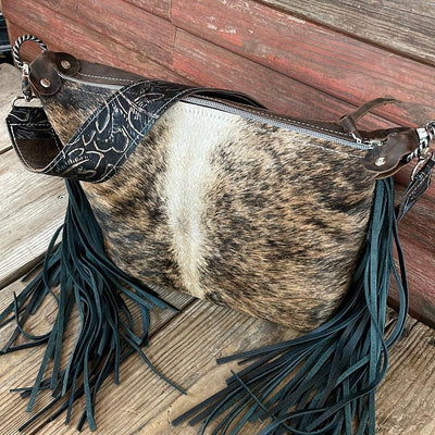 008 Annie - Brindle w/ Blank Slate-Annie-Western-Cowhide-Bags-Handmade-Products-Gifts-Dancing Cactus Designs
