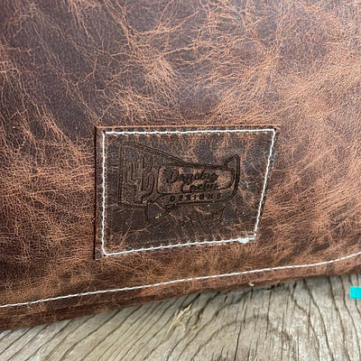 008 June- Tricolor w/ Caracole Tool-June-Western-Cowhide-Bags-Handmade-Products-Gifts-Dancing Cactus Designs