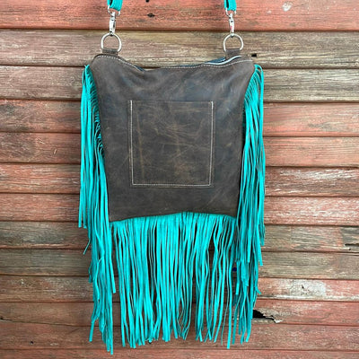 008 Shania - Black w/ Blank Slate-Shania-Western-Cowhide-Bags-Handmade-Products-Gifts-Dancing Cactus Designs