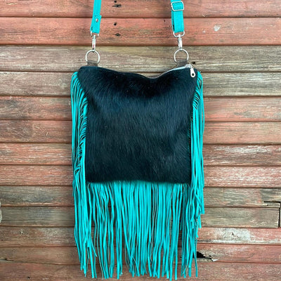 008 Shania - Black w/ Blank Slate-Shania-Western-Cowhide-Bags-Handmade-Products-Gifts-Dancing Cactus Designs