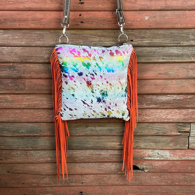 008 Shania - Rainbow w/ Blank Slate-Shania-Western-Cowhide-Bags-Handmade-Products-Gifts-Dancing Cactus Designs