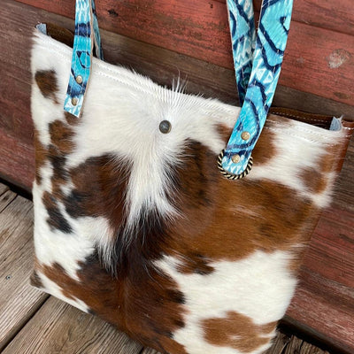 008 Trisha - Tricolor w/ Blank Slate-Trisha-Western-Cowhide-Bags-Handmade-Products-Gifts-Dancing Cactus Designs