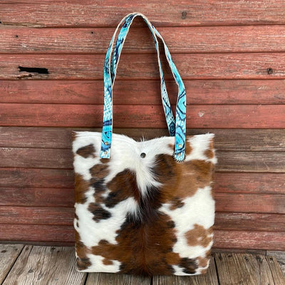 008 Trisha - Tricolor w/ Blank Slate-Trisha-Western-Cowhide-Bags-Handmade-Products-Gifts-Dancing Cactus Designs