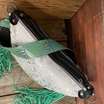 009 Annie - Holographic w/ Blank Slate-Annie-Western-Cowhide-Bags-Handmade-Products-Gifts-Dancing Cactus Designs
