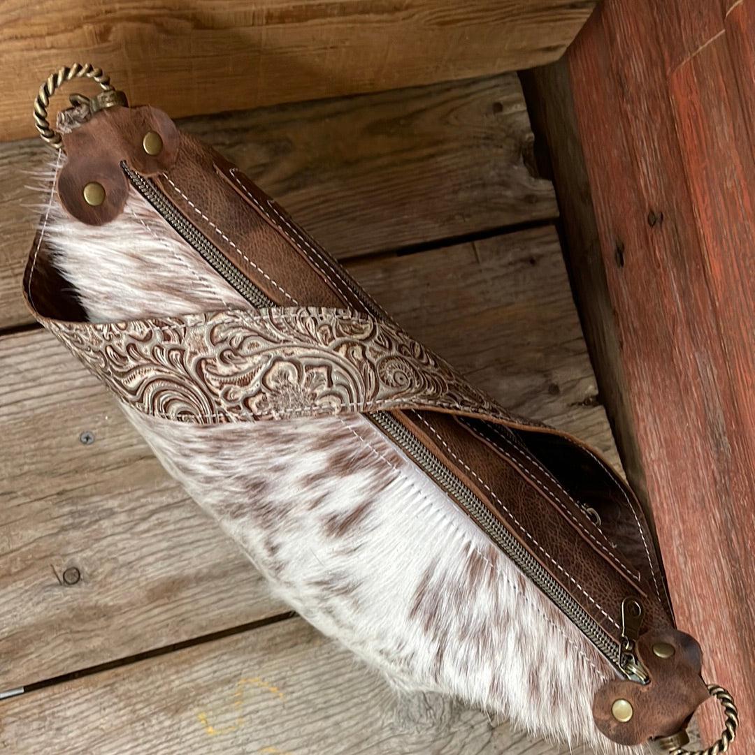 009 Annie - Longhorn w/ Blank Slate-Annie-Western-Cowhide-Bags-Handmade-Products-Gifts-Dancing Cactus Designs
