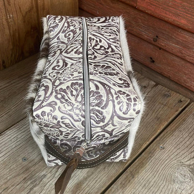 009 Dutton - Longhorn w/ Twilight Tool-Dutton-Western-Cowhide-Bags-Handmade-Products-Gifts-Dancing Cactus Designs