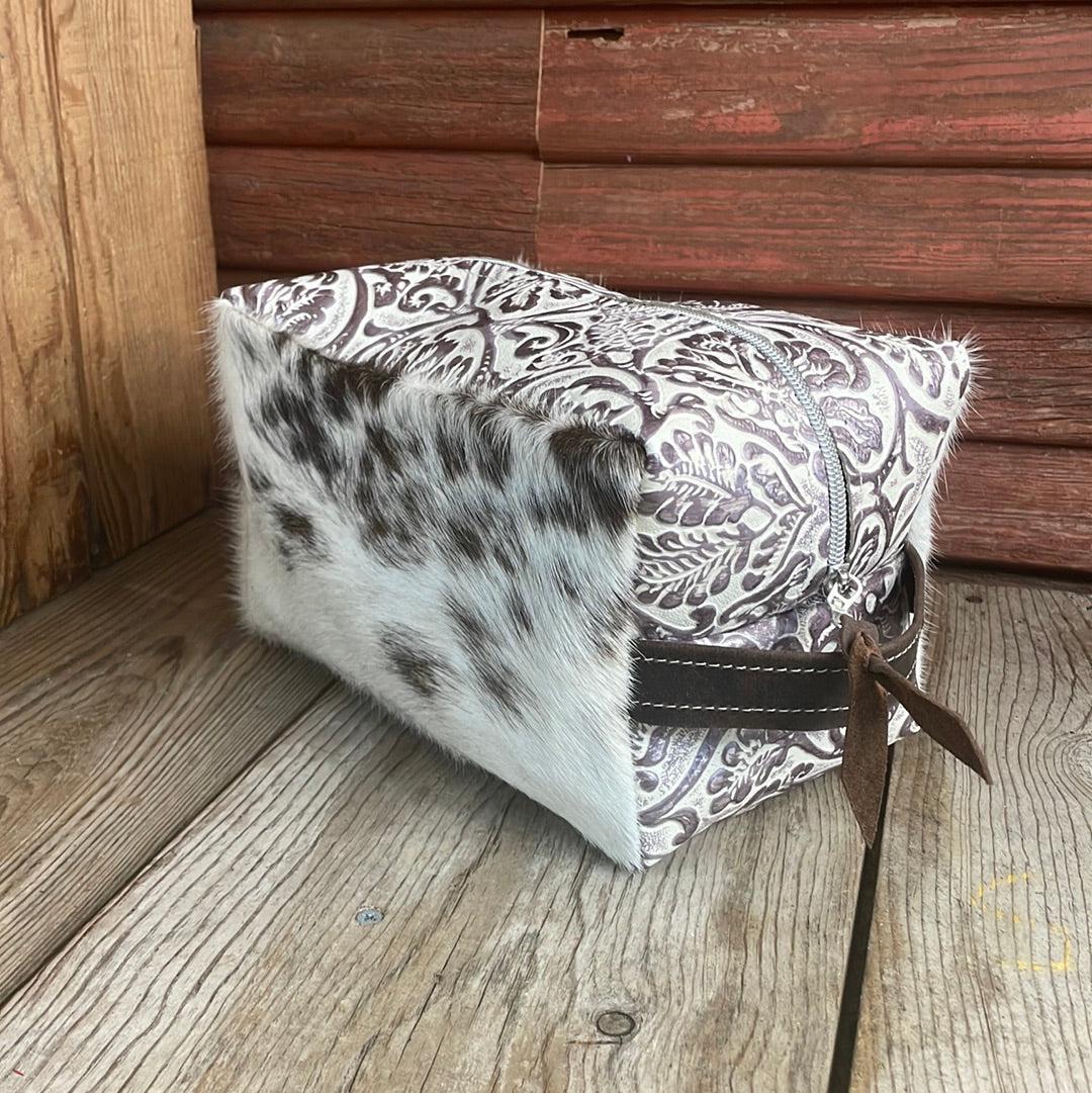 009 Dutton - Longhorn w/ Twilight Tool-Dutton-Western-Cowhide-Bags-Handmade-Products-Gifts-Dancing Cactus Designs