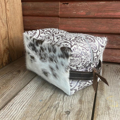 009 Dutton - Longhorn w/ Twilight Tool-Dutton-Western-Cowhide-Bags-Handmade-Products-Gifts-Dancing Cactus Designs