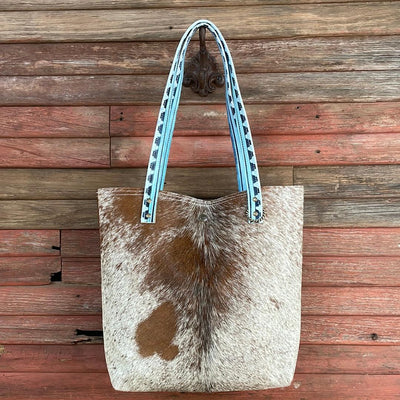 009 Trisha - Longhorn w/ Blank Slate-Trisha-Western-Cowhide-Bags-Handmade-Products-Gifts-Dancing Cactus Designs