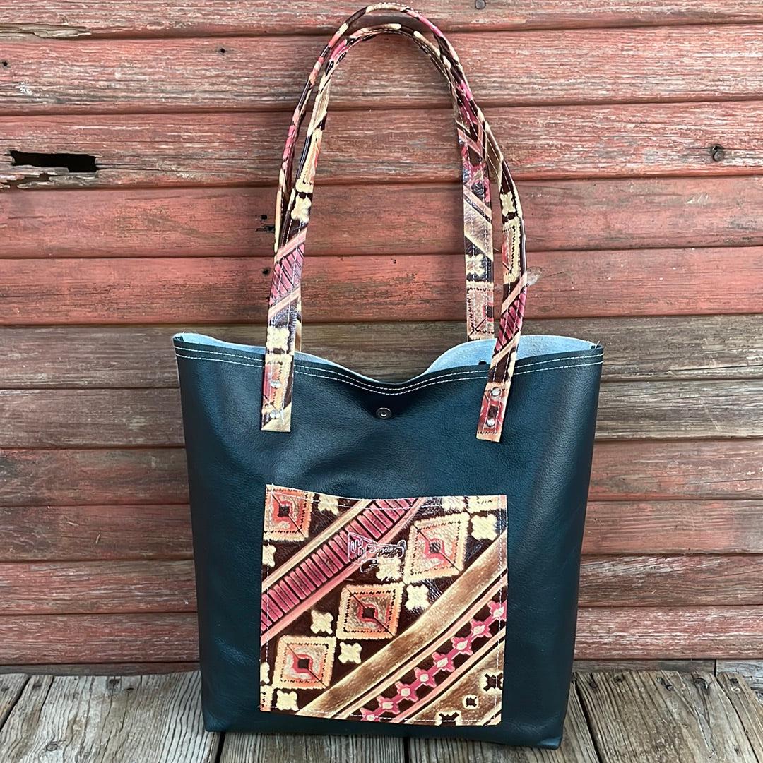 010 Trisha - Tricolor w/ Blank Slate-Trisha-Western-Cowhide-Bags-Handmade-Products-Gifts-Dancing Cactus Designs