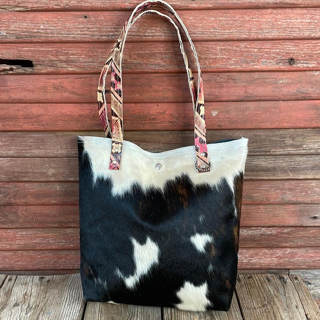 010 Trisha - Tricolor w/ Blank Slate-Trisha-Western-Cowhide-Bags-Handmade-Products-Gifts-Dancing Cactus Designs