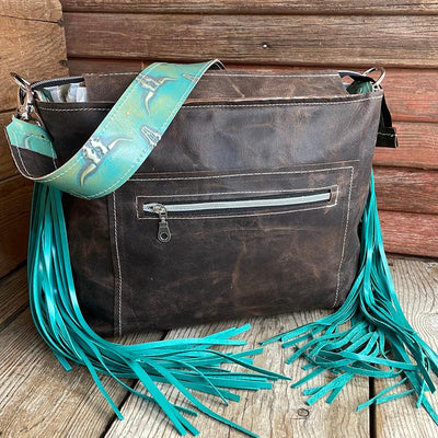 011 Maren - Brindle w/ Margarita Skulls-Maren-Western-Cowhide-Bags-Handmade-Products-Gifts-Dancing Cactus Designs