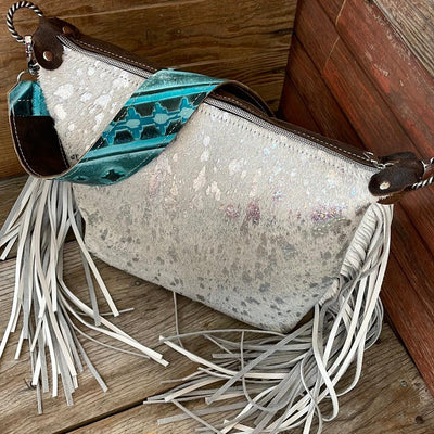 012 Annie - Holographic w/ Blank Slate-Annie-Western-Cowhide-Bags-Handmade-Products-Gifts-Dancing Cactus Designs