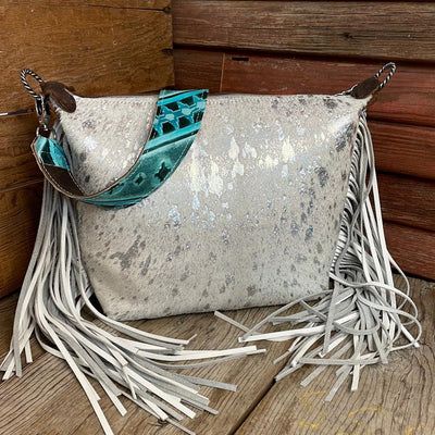 012 Annie - Holographic w/ Blank Slate-Annie-Western-Cowhide-Bags-Handmade-Products-Gifts-Dancing Cactus Designs
