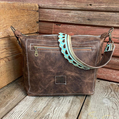 014 Annie - Brindle w/ Blank Slate-Annie-Western-Cowhide-Bags-Handmade-Products-Gifts-Dancing Cactus Designs