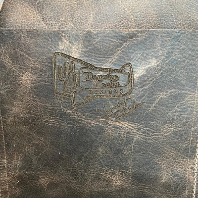 019 Gabby - Brindle w/ Skull Design-Gabby-Western-Cowhide-Bags-Handmade-Products-Gifts-Dancing Cactus Designs