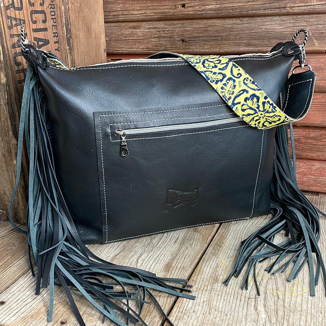 024 Oakley - Tricolor w/ Yellowstone River Tool-Oakley-Western-Cowhide-Bags-Handmade-Products-Gifts-Dancing Cactus Designs