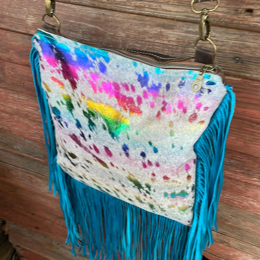 024 Shania - Rainbow w/ Blank Slate-Shania-Western-Cowhide-Bags-Handmade-Products-Gifts-Dancing Cactus Designs