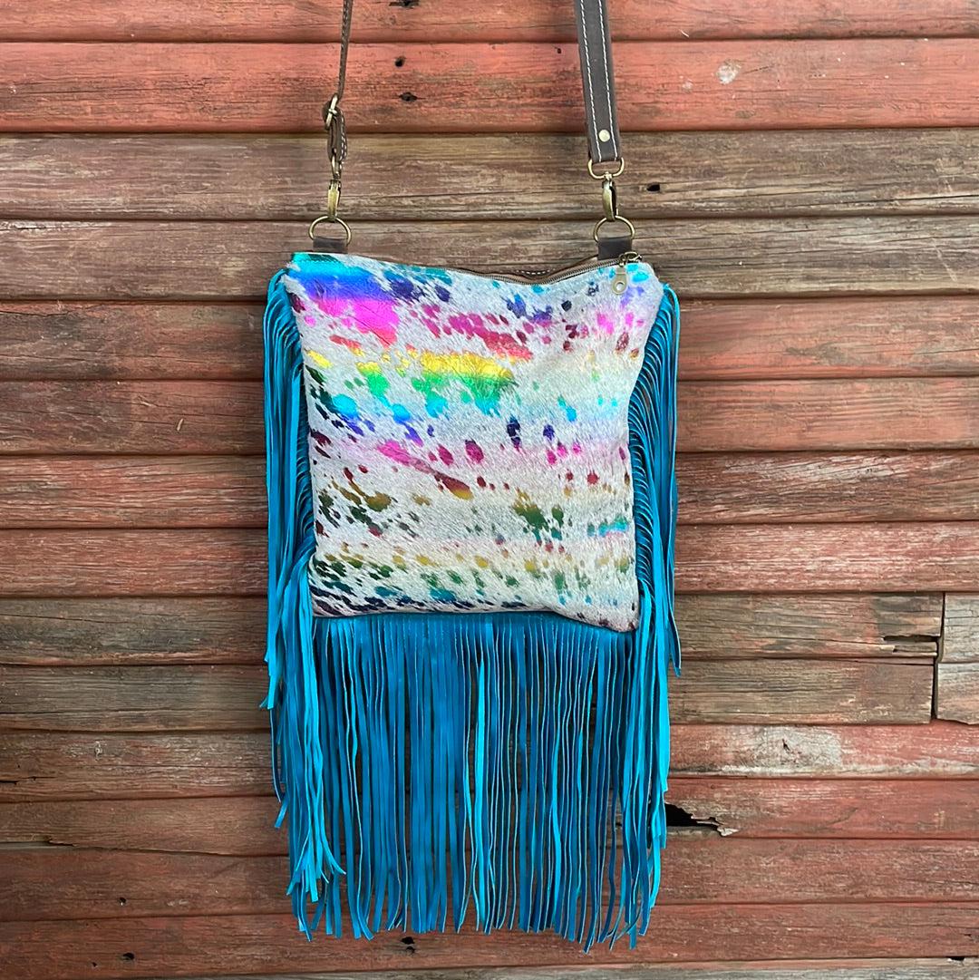 024 Shania - Rainbow w/ Blank Slate-Shania-Western-Cowhide-Bags-Handmade-Products-Gifts-Dancing Cactus Designs