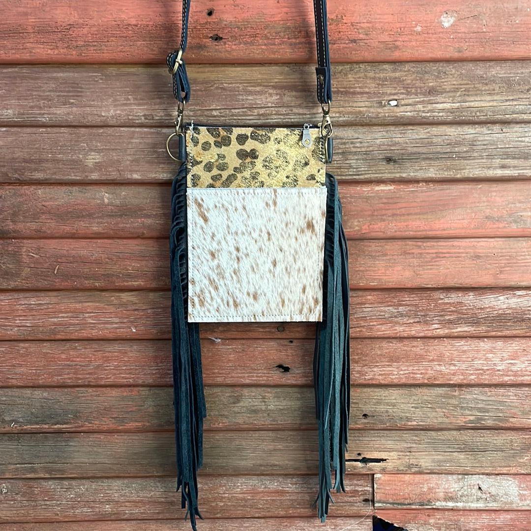 027 Carrie - Longhorn w/ Leopard Acid-Carrie-Western-Cowhide-Bags-Handmade-Products-Gifts-Dancing Cactus Designs