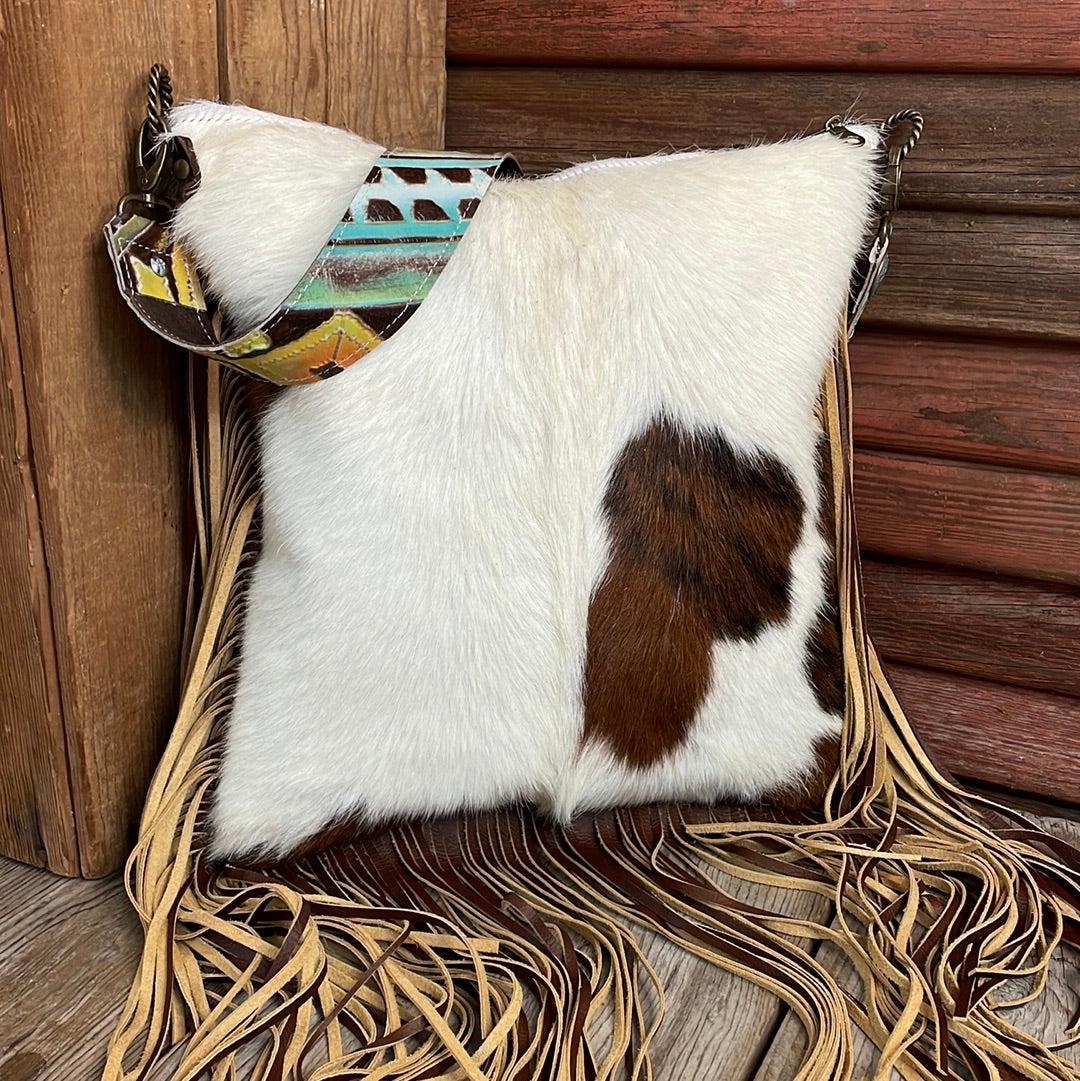 030 Wynonna - Tricolor w/ Blank Slate-Wynonna-Western-Cowhide-Bags-Handmade-Products-Gifts-Dancing Cactus Designs