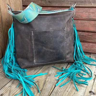 033 Gabby - Tricolor w/ Margarita Skulls-Gabby-Western-Cowhide-Bags-Handmade-Products-Gifts-Dancing Cactus Designs