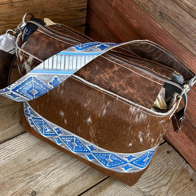 034 Maren - Longhorn w/ Rocky Mountain Navajo-Maren-Western-Cowhide-Bags-Handmade-Products-Gifts-Dancing Cactus Designs