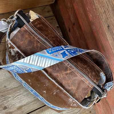 034 Maren - Longhorn w/ Rocky Mountain Navajo-Maren-Western-Cowhide-Bags-Handmade-Products-Gifts-Dancing Cactus Designs