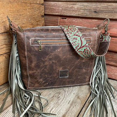 040 Annie - Brindle w/ Blank Slate-Annie-Western-Cowhide-Bags-Handmade-Products-Gifts-Dancing Cactus Designs