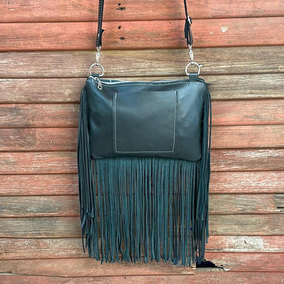 044 Patsy - Black w/ Fiesta Navajo-Patsy-Western-Cowhide-Bags-Handmade-Products-Gifts-Dancing Cactus Designs