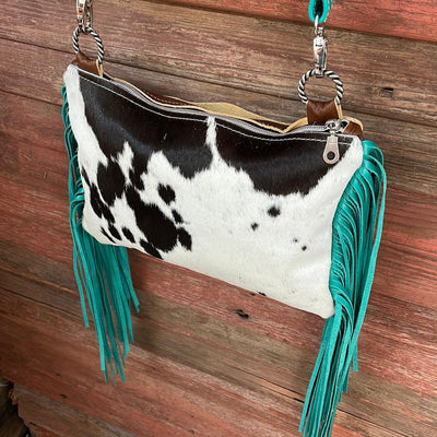 051 Patsy - Black & White w/ Blank Slate-Patsy-Western-Cowhide-Bags-Handmade-Products-Gifts-Dancing Cactus Designs