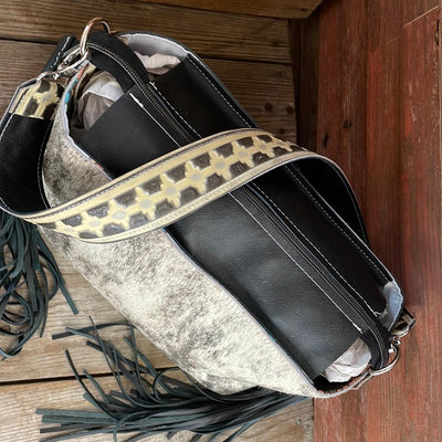 053 Maren - Brindle w/ Adobe Navajo-Maren-Western-Cowhide-Bags-Handmade-Products-Gifts-Dancing Cactus Designs