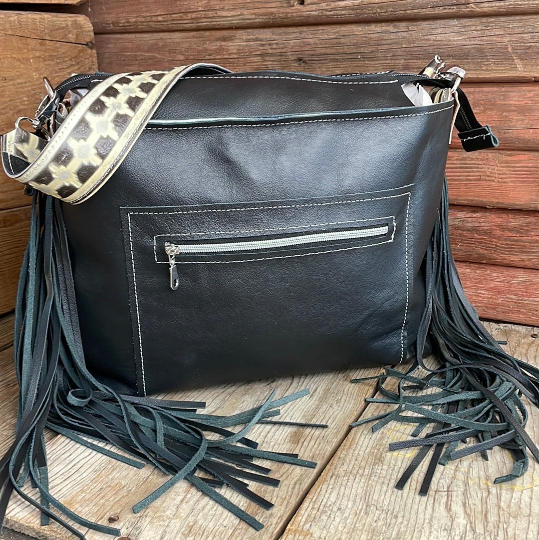 053 Maren - Brindle w/ Adobe Navajo-Maren-Western-Cowhide-Bags-Handmade-Products-Gifts-Dancing Cactus Designs
