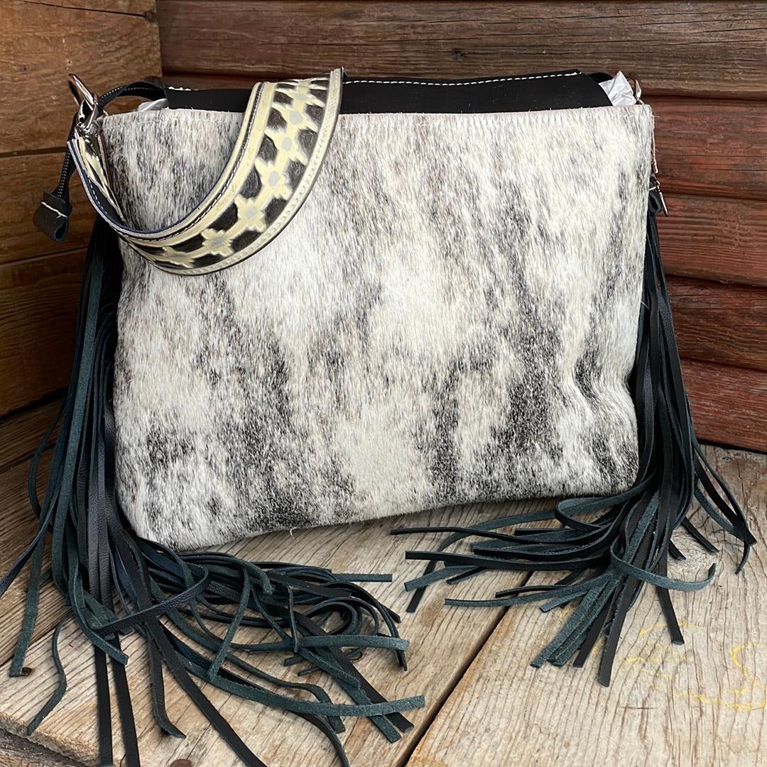 053 Maren - Brindle w/ Adobe Navajo-Maren-Western-Cowhide-Bags-Handmade-Products-Gifts-Dancing Cactus Designs