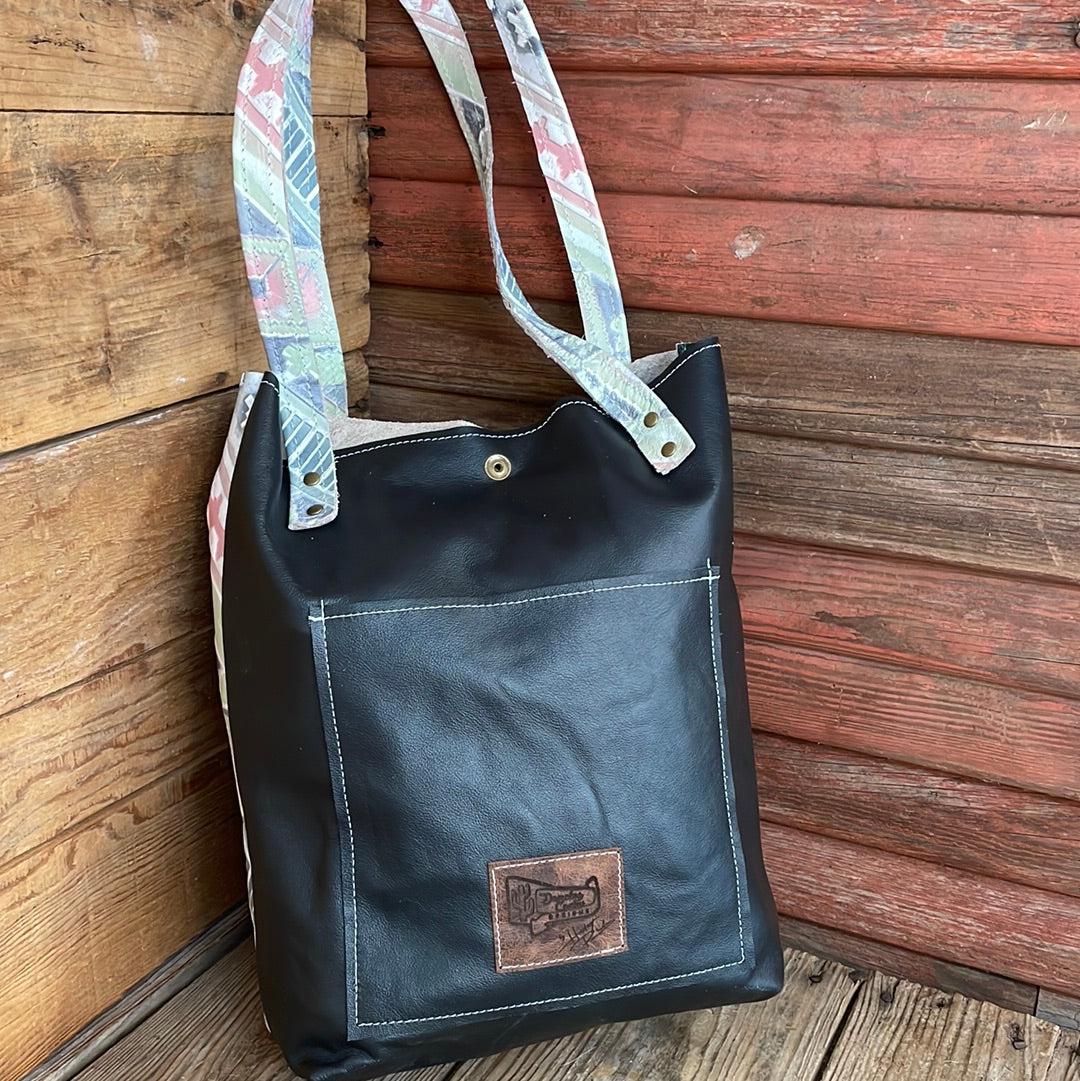 055 Trisha - w/ Watermelon Wine-Trisha-Western-Cowhide-Bags-Handmade-Products-Gifts-Dancing Cactus Designs